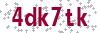 Security Code - Visually impaired may click to show text version of code in new window