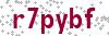 Security Code - Visually impaired may click to show text version of code in new window
